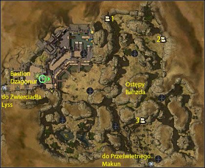 Kolekcjonerzy - Bastion Dzagonur (miasto), Ostępy Bahzda | Vabbi | Guild Wars Nightfall - Guild Wars: Nightfall - poradnik do gry