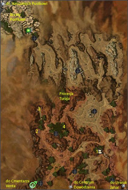 Kolekcjonerzy - Bramy Pustkowi (miasto), Procesja Turaia | Kourna | Guild Wars Nightfall - Guild Wars: Nightfall - poradnik do gry