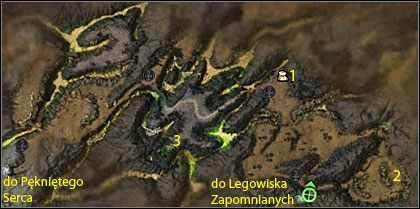 Zatrute Skały - Legowisko Zapomnianych, Rozbity Jar, Zatrute Skały | Pustkowia - Guild Wars: Nightfall - poradnik do gry