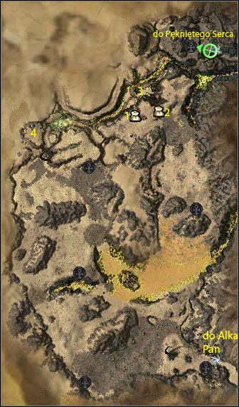 Kryształowe Wzniesienie - Ruiny Morah (miasto), Kryształowe Wzniesienie | Pustkowia | Guild Wars Nightfall - Guild Wars: Nightfall - poradnik do gry