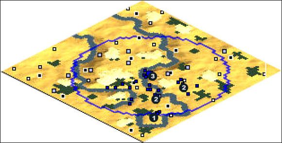 Zaczynasz w 1 z oddziałem szpiegów - Misja szpiegowska 2, Egipt | The Cold War Soviets w Rise of Nations - Rise of Nations - poradnik do gry