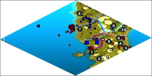 Zaczynamy w 1 - Latium | Alexander the Great w Rise of Nations - Rise of Nations - poradnik do gry