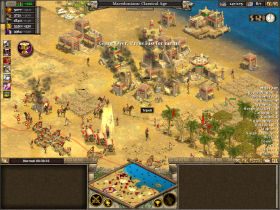 Po uzbieraniu dużej armii wyrusz na zachód zaatakować pierwsze miasto wroga (6 ) - Libya | Alexander the Great w Rise of Nations - Rise of Nations - poradnik do gry