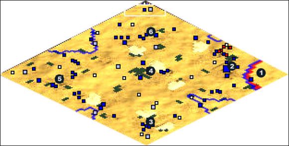 Zaczynamy w 1 - Arabia | Alexander the Great w Rise of Nations - Rise of Nations - poradnik do gry