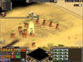 Kiedy będziesz miał już pierwszy oddział najemników, wszystkimi siłami zaatakuj i zniszcz miasto 2 - Arabia | Alexander the Great w Rise of Nations - Rise of Nations - poradnik do gry