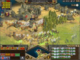 Po zajęciu czwórki i odparciu kontrataku, w zasadzie możesz rozwijać się niepokojony przez nikogo (jeśli sam się za daleko nie wychylisz) - Brittany | Napoleon w Rise of Nations - Rise of Nations - poradnik do gry