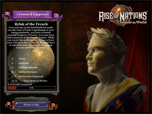 Zostałeś mianowany cesarzem i głównodowodzącym armii francuskiej - Castile | Napoleon w Rise of Nations - Rise of Nations - poradnik do gry