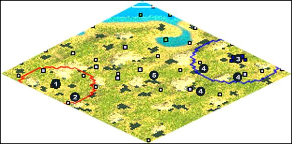 Zaczynasz w 1 , szybko wybuduj też drugie miasto (2 ) - Holland | Napoleon w Rise of Nations - Rise of Nations - poradnik do gry