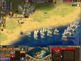 Flotą musisz opanować całą cieśninę, a tymczasem wojskami lądowymi zajmij miasta 6 - Great Britain | Napoleon w Rise of Nations - Rise of Nations - poradnik do gry