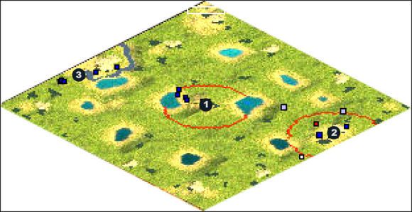 Zaczynasz w 1 z miastem, które trzeba rozbudowywać od zera - Dakota Plains | The New World Iroquois w Rise of Nations - Rise of Nations - poradnik do gry