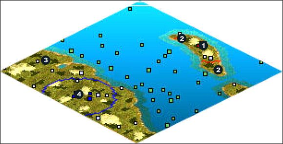 Zaczynasz w 1 i od razu możesz zająć się stawianiem kolejnych miast (2 ) i rozbudową - Venezuela | The New World Iroquois w Rise of Nations - Rise of Nations - poradnik do gry