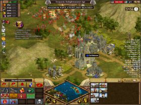 Teraz możesz zabrać armię startową i przetransportować ją na tereny wroga (zabierz ze sobą też kilku robotników) - Venezuela | The New World Iroquois w Rise of Nations - Rise of Nations - poradnik do gry