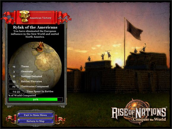 1 - Guyana, Central Basin | The New World Americans w Rise of Nations - Rise of Nations - poradnik do gry