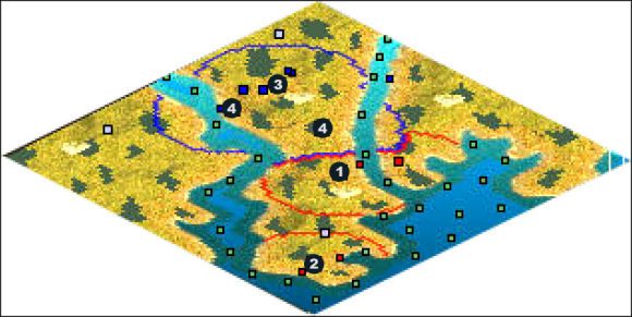 Zaczynasz ze stolicą w 1 i drugim miastem w 2 - Wirginia, Yucatan | The New World British w Rise of Nations - Rise of Nations - poradnik do gry