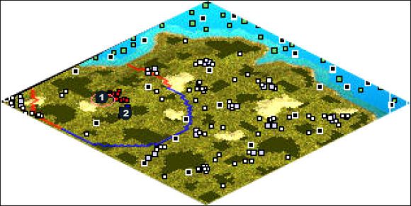 Zaczynasz z własnym miastem w 1 a tuż obok jest stolica prowincji (2 ) - Llanos | The Cold War Americans w Rise of Nations - Rise of Nations - poradnik do gry