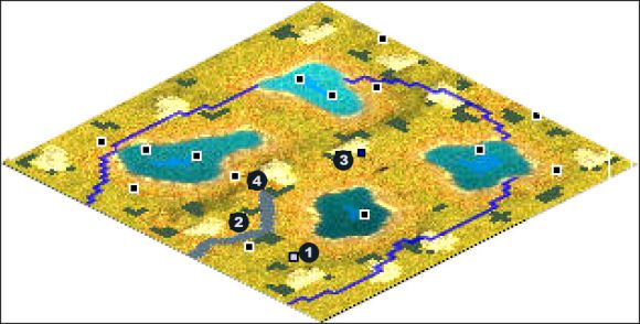 Zaczynasz z grupą komandosów i szpiegów w 1 - Misja szpiegowska 1 | The Cold War Soviets w Rise of Nations - Rise of Nations - poradnik do gry