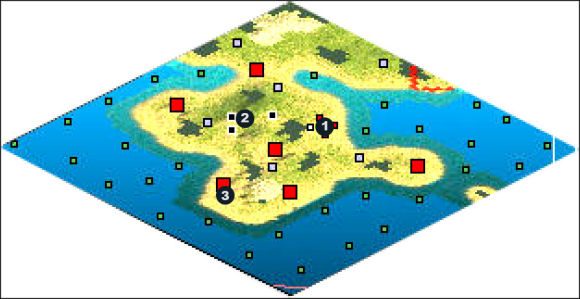 Masz trzy obiekty do ochrony a dysponujesz sześcioma komandosami - Misja szpiegowska 4 | The Cold War Soviets w Rise of Nations - Rise of Nations - poradnik do gry
