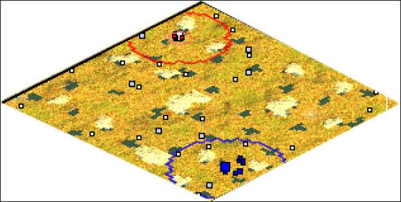 To jest wariant występujący przy ataku z głębi lądu od zachodu - Atlantic Seabord | The Entire World | Rise of Nations - Rise of Nations - poradnik do gry