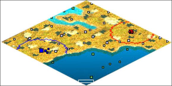 To jest wariant występujący przy ataku od północy - Atlantic Seabord | The Entire World | Rise of Nations - Rise of Nations - poradnik do gry