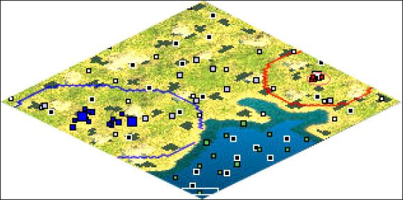 Wariacja na temat podstawowej mapy - China | The Entire World | Rise of Nations - Rise of Nations - poradnik do gry