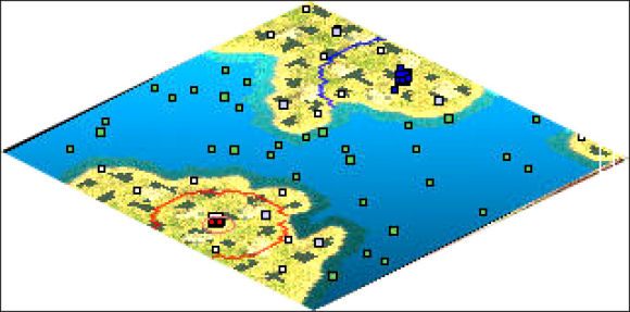 Taka mapa jest w przypadku ataku z Australii - China | The Entire World | Rise of Nations - Rise of Nations - poradnik do gry