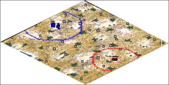 To oczywiście podstawowa mapa na której stosujemy podstawową taktykę - Russia | The Entire World | Rise of Nations - Rise of Nations - poradnik do gry