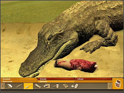 Teraz będziesz musiał użyć rękawiczek - część 1 | Krokodyle łzy | CSI Kryminalne Zagadki Miami - CSI: Kryminalne Zagadki Miami - poradnik do gry