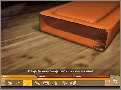 Teraz nakieruj myszkę na szafki, które znajdują się po prawej stronie - część 11 | Krokodyle łzy | CSI Kryminalne Zagadki Miami - CSI: Kryminalne Zagadki Miami - poradnik do gry