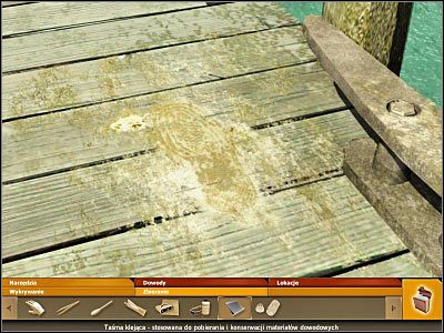 Powróć na główny ekran, ukazujący całe molo - część 4 | Statek nienawiści | CSI Kryminalne Zagadki Miami - CSI: Kryminalne Zagadki Miami - poradnik do gry