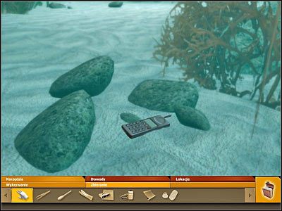 Teraz będziesz musiał kliknąć na widocznej w oddali torbie - część 7 | Statek nienawiści | CSI Kryminalne Zagadki Miami - CSI: Kryminalne Zagadki Miami - poradnik do gry