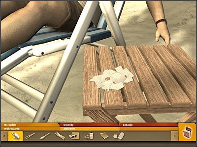 Powróć na główny widok na plażę - część 1 | Udar słoneczny | CSI Kryminalne Zagadki Miami - CSI: Kryminalne Zagadki Miami - poradnik do gry