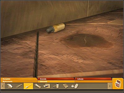 Wejdź do okna inwentarza i wybierz z niego pozyskaną przed chwilą buteleczką leków - część 2 | Sąd ostateczny | CSI Kryminalne Zagadki Miami - CSI: Kryminalne Zagadki Miami - poradnik do gry