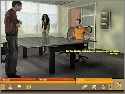 Spotkasz tu oczywiście samego Rona Prestona - część 7 | Sąd ostateczny | CSI Kryminalne Zagadki Miami - CSI: Kryminalne Zagadki Miami - poradnik do gry