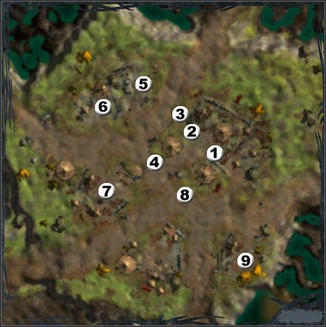 Obozowisko - Mapy | Help the Survivors of Silverfall | Silverfall - Silverfall - poradnik do gry
