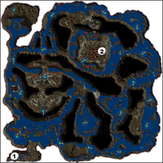 Mapa podziemi - Misje (2) | Help the Survivors of Silverfall | Silverfall - Silverfall - poradnik do gry