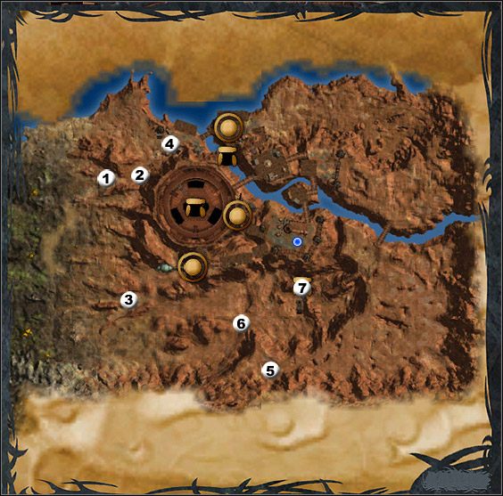 Cloudworks desert - Mapy | Find the Archmage in Cloudworks | Silverfall - Silverfall - poradnik do gry