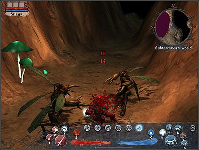 Tu wszystko jest większe - owady, grzyby - Misje (1) | In the belly of the world | Silverfall - Silverfall - poradnik do gry