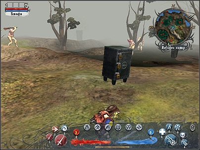 Zgubić coś takiego przez przypadek ?!? - Refugee camp (1) | Zadania poboczne | Silverfall - Silverfall - poradnik do gry