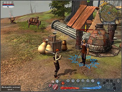 Kowal potrzebuje kości do pracy - Refugee camp (2) | Zadania poboczne | Silverfall - Silverfall - poradnik do gry