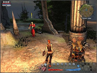 Alchemik Klisiere będzie miał niejeden wynalazek do zaprezentowania - Refugee camp (2) | Zadania poboczne | Silverfall - Silverfall - poradnik do gry