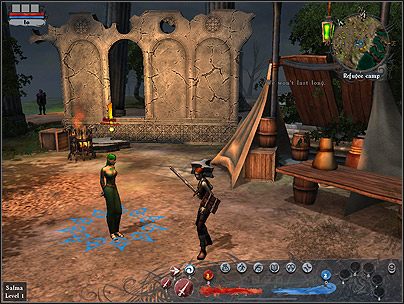 Salma to typowy elficki ekolog - Refugee camp (3) | Zadania poboczne | Silverfall - Silverfall - poradnik do gry