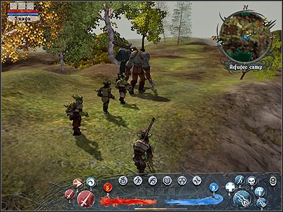 Z bliska naprawdę nie wyglądają na takich spokojnych i rozsądnych... - Refugee camp (3) | Zadania poboczne | Silverfall - Silverfall - poradnik do gry