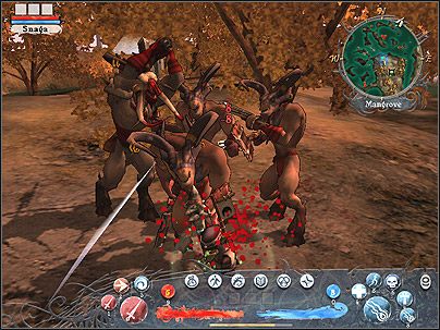 Takie powitanie czeka cię, jeśli nie założysz amuletu od Selmy - Refugee camp (3) | Zadania poboczne | Silverfall - Silverfall - poradnik do gry