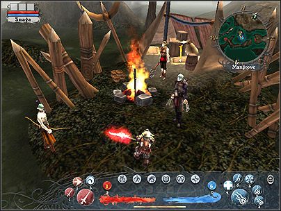 Skromny obóz Danselame i jego towarzyszy - Mangrove | Zadania poboczne | Silverfall - Silverfall - poradnik do gry