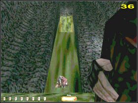 Płynąc pod prąd w prawo, dotrzesz do dość tajemniczej lokacji (35 ) - BRAKE FROM CRAGSCLEFT PRISON (4) | MISJA 2 | Thief The Dark Project - Thief: The Dark Project - poradnik do gry