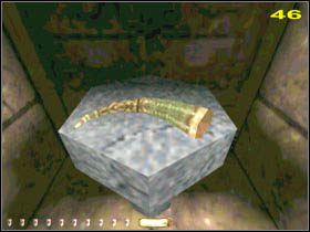 Za najbliższym zakrętem natkniesz się na dudniącą dźwiękiem Rogu ośmiokątną salę - DOWN IN THE BONEHOARD (4) | MISJA 3 | Thief The Dark Project - Thief: The Dark Project - poradnik do gry