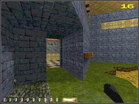 Idź korytarzem, wejdź w drugie wejście po prawej i wespnij się po schodach - THE SWORD (2) | MISJA 5 | Thief The Dark Project - Thief: The Dark Project - poradnik do gry