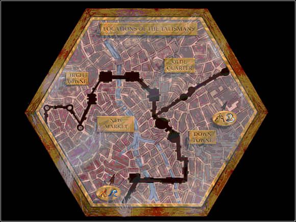 Obejrzyj stół, na którym narysowana jest mapa i przeczytaj czerwoną książkę leżącą na stole - THE HAUNTED CATHEDRAL (2) | MISJA 6 | Thief The Dark Project - Thief: The Dark Project - poradnik do gry