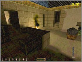 Wejdź w oświetlone pomieszczenie po lewej i zabierz dźwignię (lever ) - THE LOST CITY (2) | MISJA 7 | Thief The Dark Project - Thief: The Dark Project - poradnik do gry