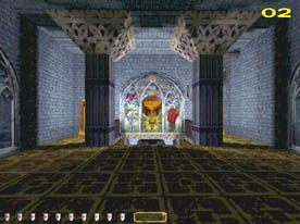 W pomieszczeniu leży pergamin (zabierz go - to Wall Builders Prayer ) i książkę - UNDERCOVER (1) | MISJA 8 | Thief The Dark Project - Thief: The Dark Project - poradnik do gry